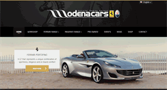 Desktop Screenshot of modenacars.ch